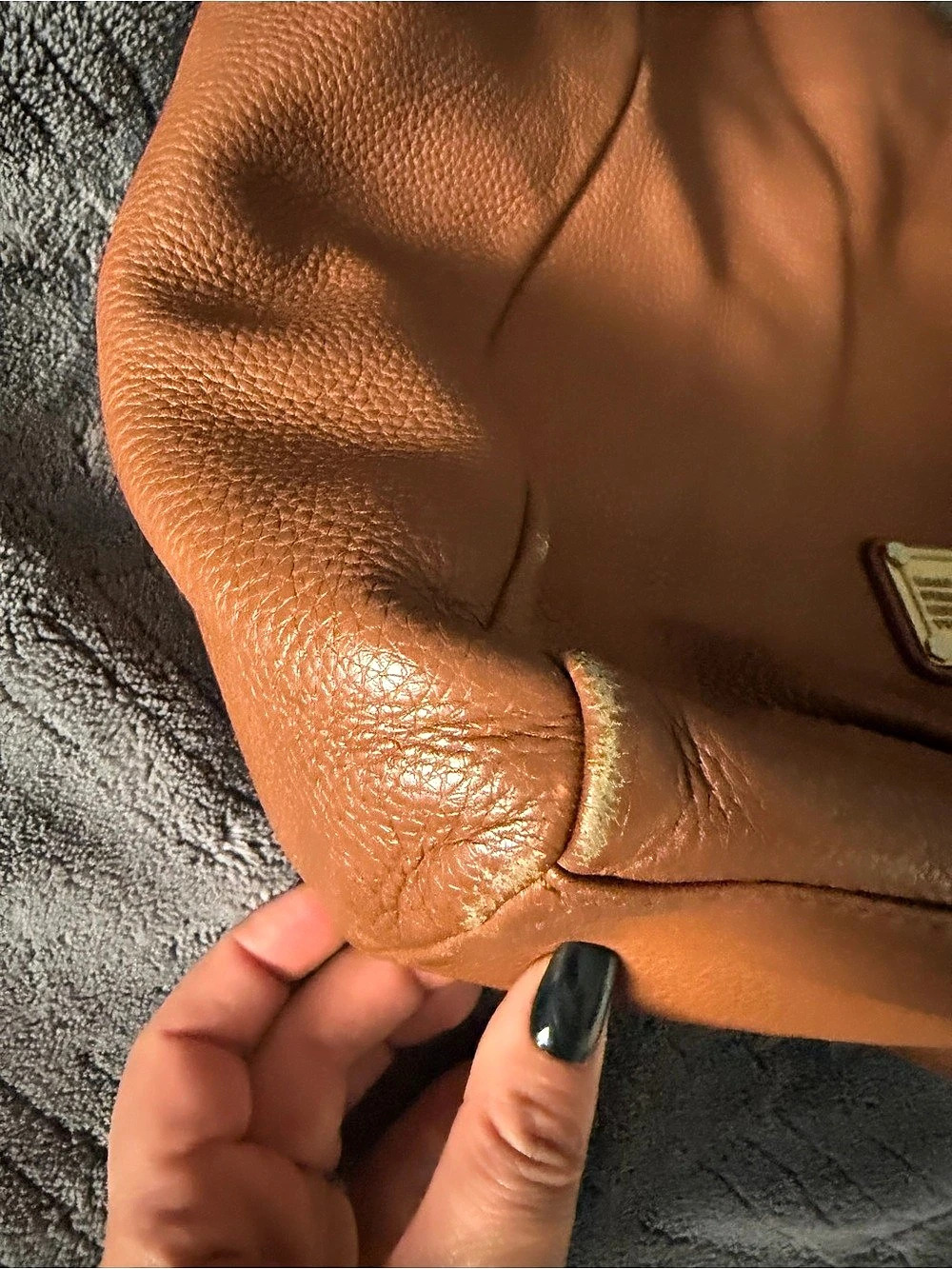Marc by Marc Jacobs Classic Q Hillier Hobo Leather Shoulder Bag Brown - Picture 2 of 6